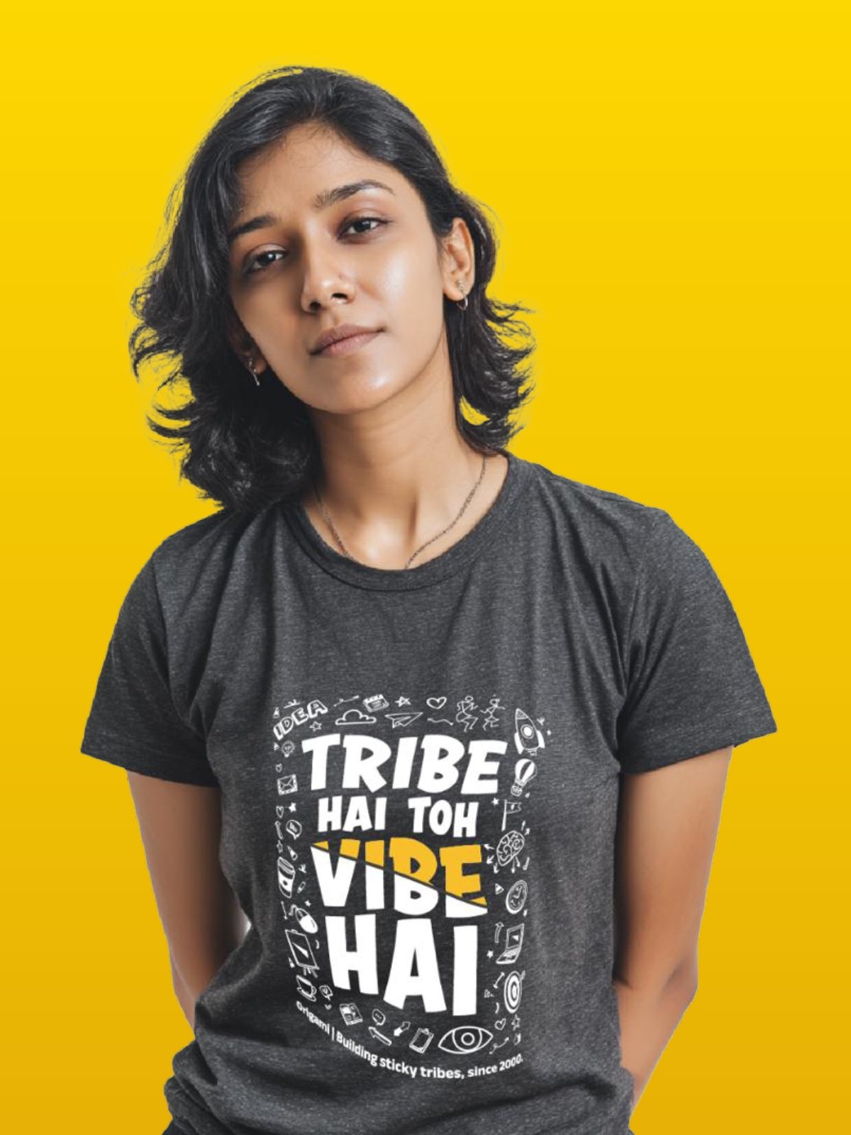 "Tribe hai toh Vibe hai” T-Shirt